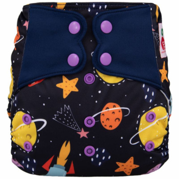 E13 Rocket and Universe Pattern Cloth Diapers and Accessories