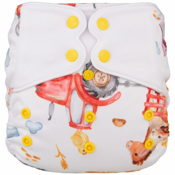 E27 Farm Animals Pattern Cloth Diapers and Accessories