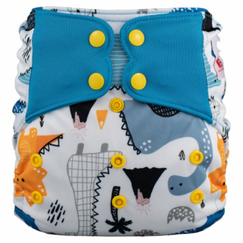 H02 Cartoon Dinosaur Pattern Cloth Diapers and Accessories