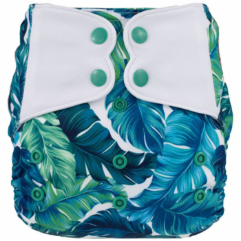 H24 Banana Leaf Pattern Cloth Diapers and Accessories