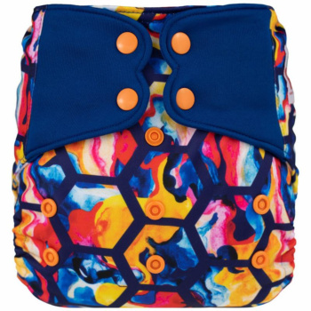 H37 Colorful Hive Pattern Cloth Diapers and Accessories