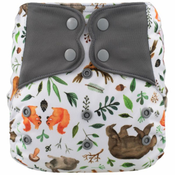 H58 Bear and Rabbit Pattern Cloth Diapers and Accessories