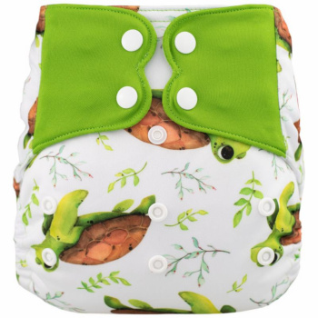 H72 watercolor Sea Turtle Pattern Cloth Diapers and Accessories