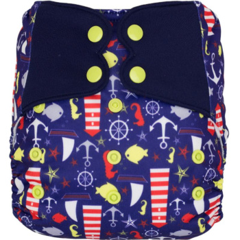 Y21 Harbour Lighthouse Pattern Cloth Diapers and Accessories