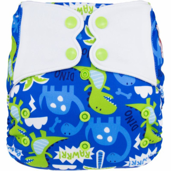 Y60 Blue Dinosaur Pattern Cloth Diapers and Accessories