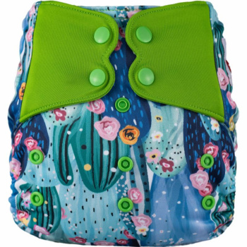 Y88 Watercolor Cactus Pattern Cloth Diapers and Accessories