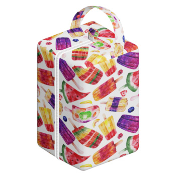 Double Layer Diaper Pod Storage Bag with Sturdy and Secure Design