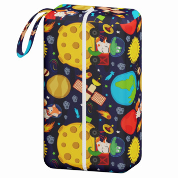 Cartoon Small Portable Diaper Bag with Waterproof and Lightweight Design